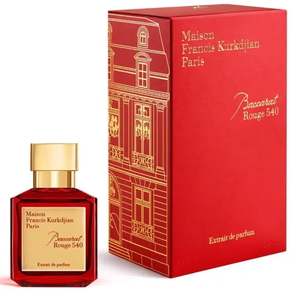 تستر اورجینال باکارات رژ قرمز اکستریت پارفوم 540 فرانسیس کورکجان هارد باکس | Baccarat Rouge Extrait Perfume tester